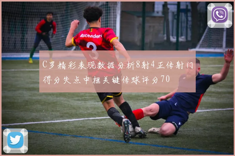 C罗精彩表现数据分析8射4正传射门得分失点中框关键传球评分70