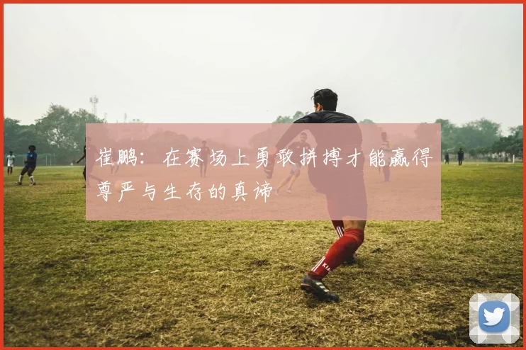 崔鹏：在赛场上勇敢拼搏才能赢得尊严与生存的真谛