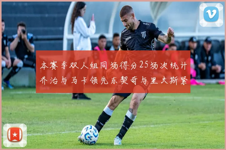 本赛季双人组同场得分25场次统计乔治与马卡领先东契奇与里夫斯紧随其后